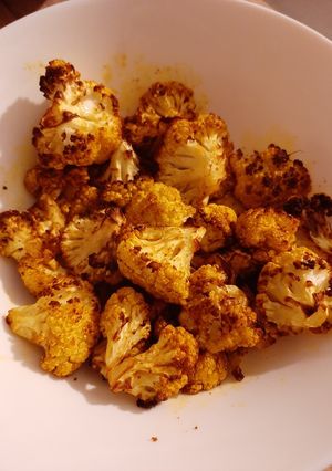 Une photo de Chou fleur aux épices à l'air fryer