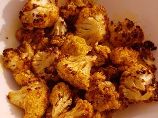 Chou fleur aux épices à l'air fryer