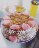 Torta de Chocolate bañada en manjar y coco