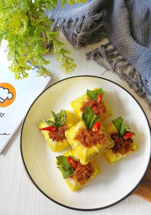 Foto resep Bolu Kukus Abon Ayam