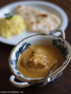A picture of Butter Coconut Chicken Curry.