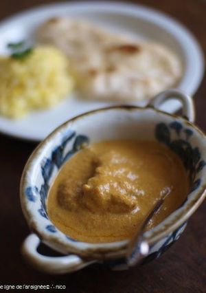 A picture of Butter Coconut Chicken Curry.