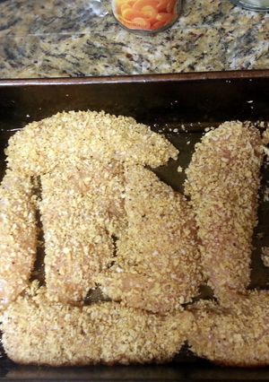 A picture of Shanny's Honey Mustard Chicken Strips.