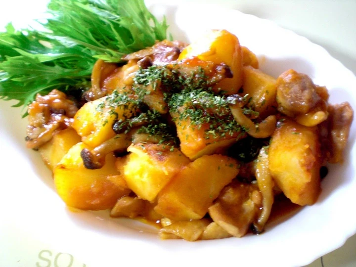 Easy Way Make Sweet and Savory Chicken and Potato Stir Fry With Ketchup the Delicious Delicious