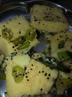 A picture of Instant dhokla.