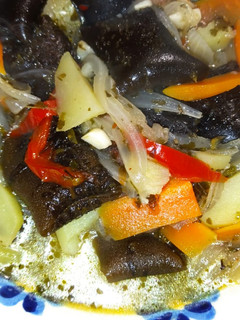 Una foto de Estofado de Cochayuyo 🍲