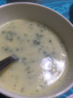 صورة لوصفة شوربة كريمة الدجاج