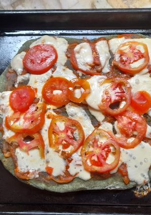 Una foto de Pizza de Acelga😎