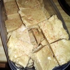 A picture of Griff's super easy peanut butter fudge.