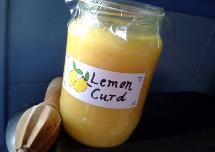 Recipe of Any-night-of-the-week Lemon Curd