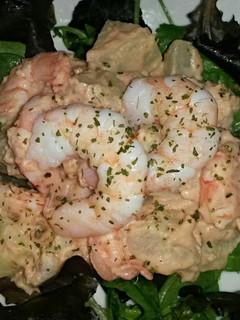 A picture of Sig's Prawn, Fennel and Potato Salad.
