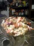 Brad's almond cranberry zesty slaw