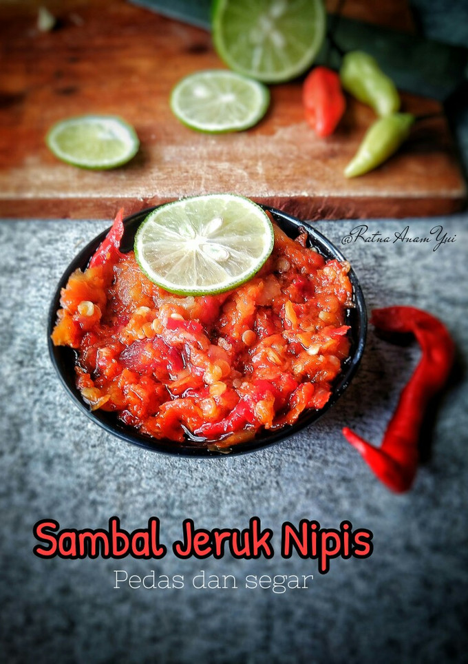 Foto resep Sambal Jeruk Nipis