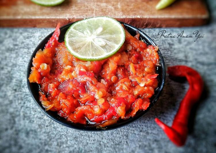 Resep Sambal Jeruk Nipis, Sempurna