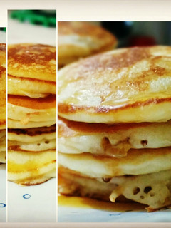A picture of Fluffy pancakes.
