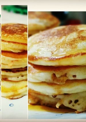 A picture of Fluffy pancakes.