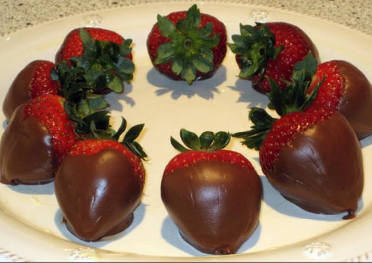 homemade Chocolate vodka strawberries | how long to bake Chocolate vodka strawberries