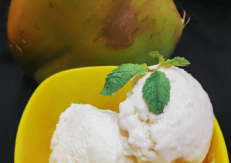 Recipe of Super Quick Homemade Coconut Ice cream