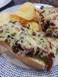 Sándwich Philly Cheesesteak