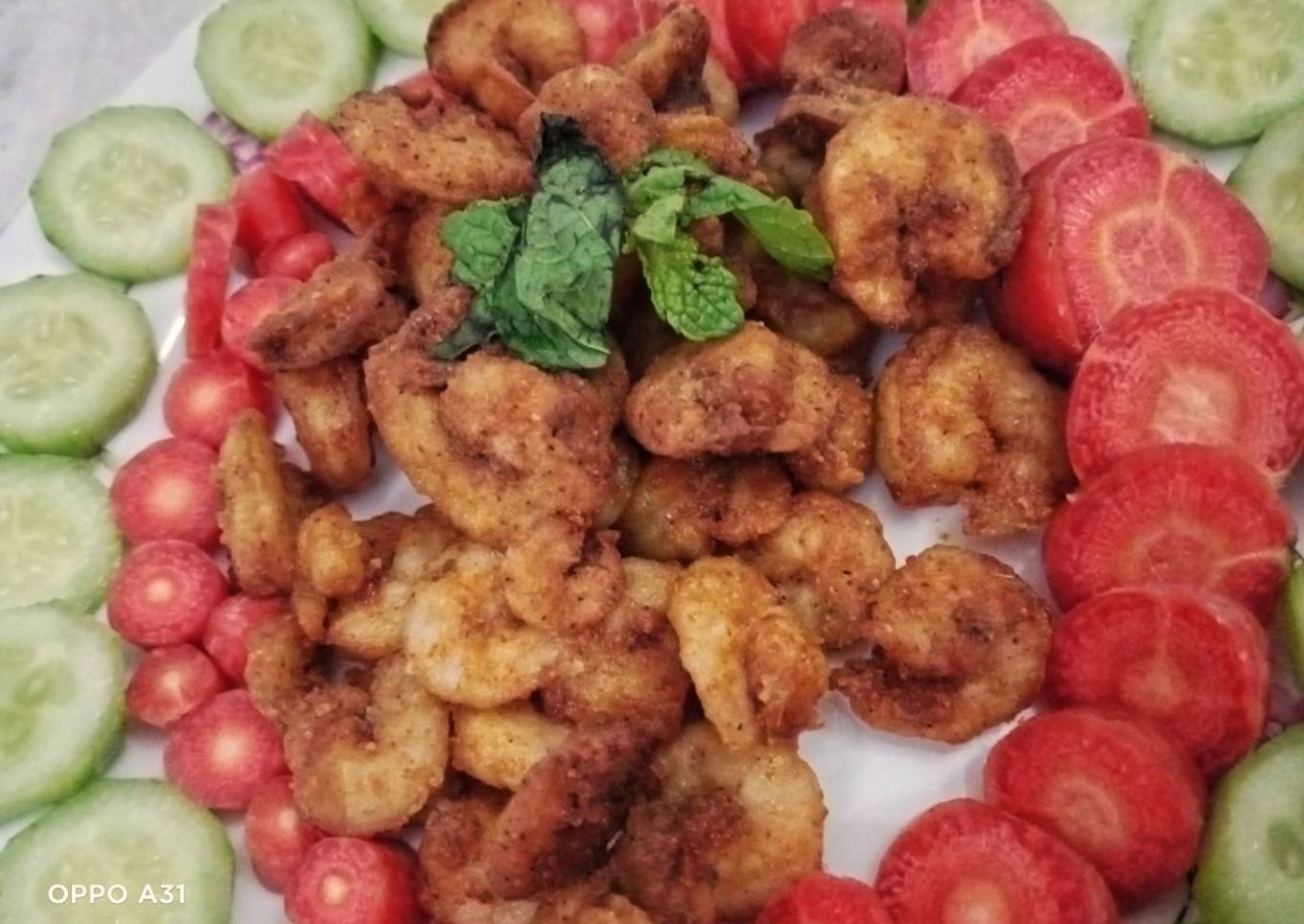 Prawn tempura