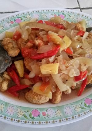 Foto resep Gurami tepung asam manis