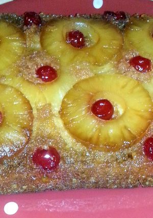 A picture of Pineapple Upside down Cake.