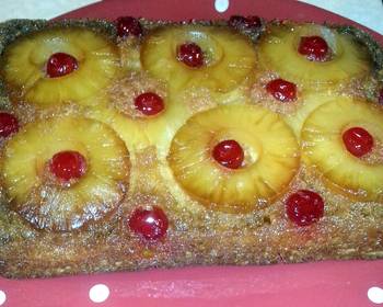 Unique Cuisine Pineapple Upside down Cake Most Delicious