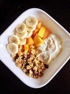 A picture of Nutritious Fruit & Yogurt Buddha Bowl.