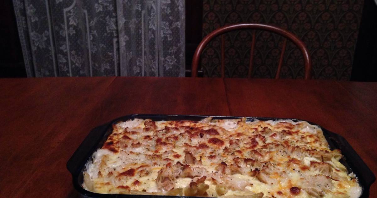 Easy Creamy Chicken Ziti Bake Recipe by Brittany Jacoby Cookpad