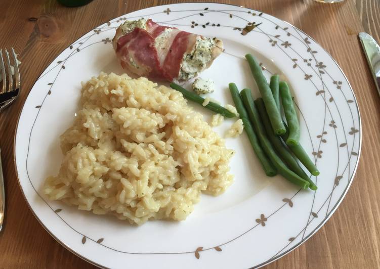 Easiest Way to Make Ultimate Stuffed Chicken Risotto