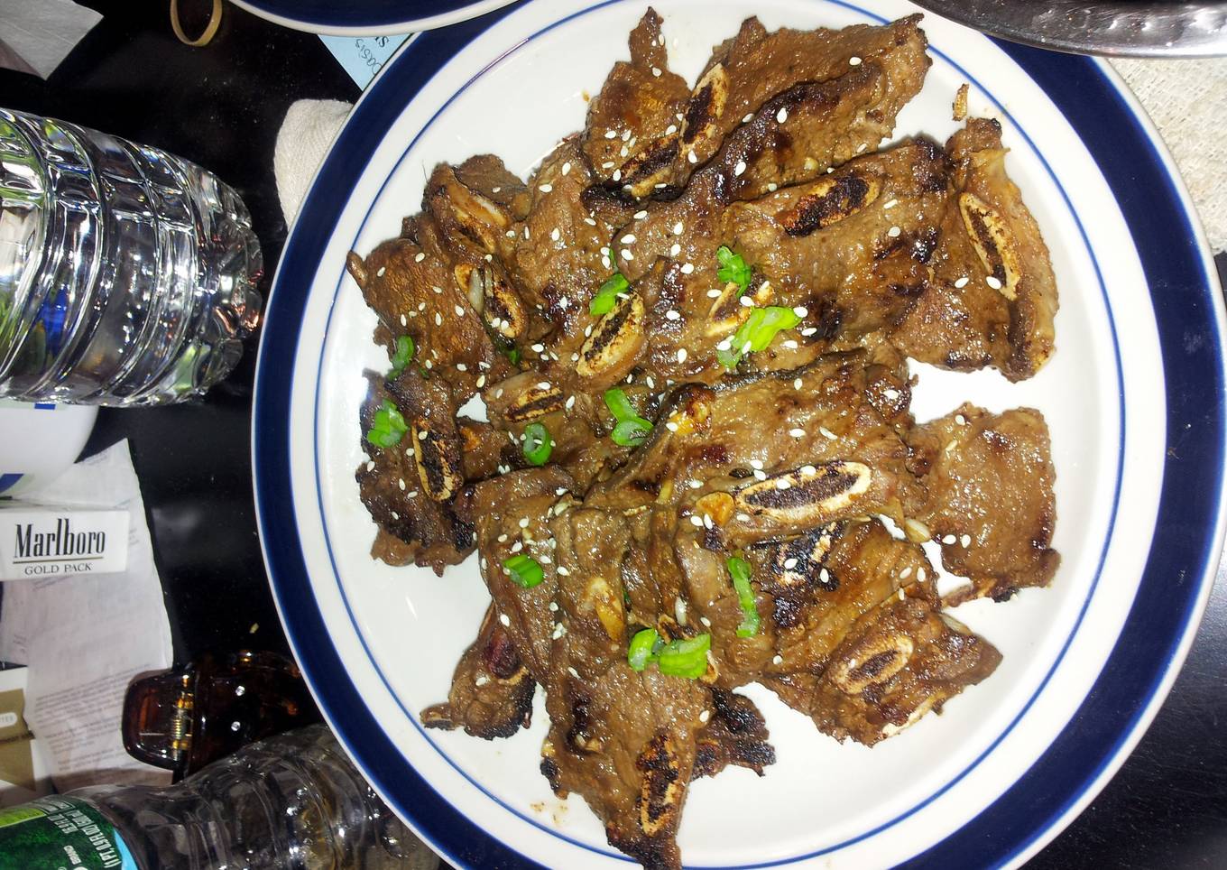 soy flavored short ribs