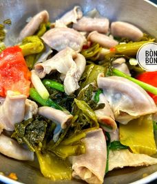 lòng dồi xào dưa