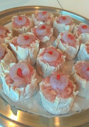 A picture of Shrimp Shumai.