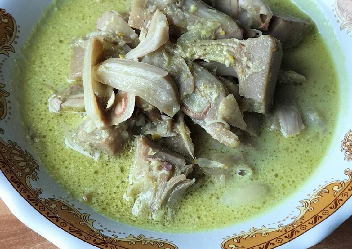 Lodeh nangka muda (tidak pedas)