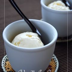 A picture of Vanilla Ice-Cream.