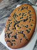 Peanut butter and mixed dry fruit cake