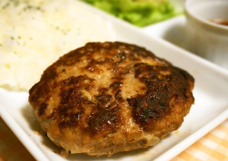 Simple Way to Prepare Favorite Spoil-Resistant Hamburger Steak for Bento