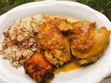 Almuerzo fácil: Arroz de fideos y pollo guisado