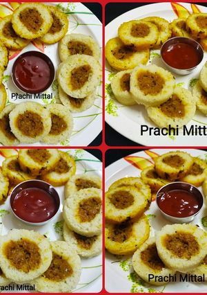 सूजी रोल विथ आलू स्टफिंग (suji roll with aloo stuffing recipe in HIndi) रेसिपी मुख्य फोटो