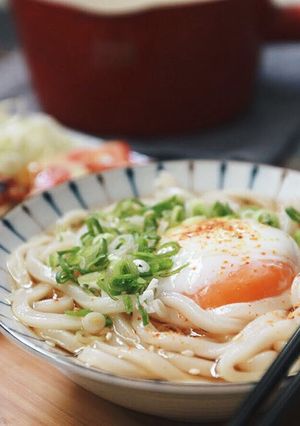日式柴魚高湯烏龍冷麵 的食譜成品照片