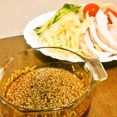Easy & Homemade Sauce for Chilled Chinese Noodles A picture of Easy & Homemade Sauce for Chilled Chinese Noodles.
