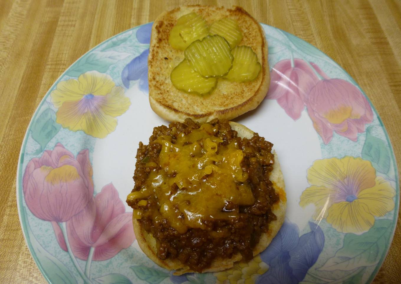 Cheesy Bacon Sloppy Joes