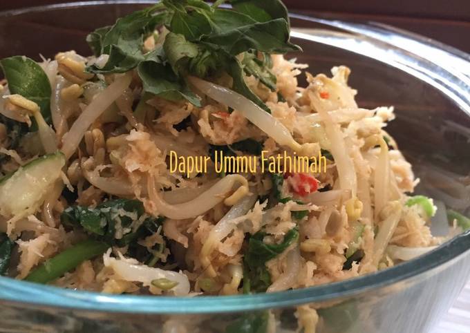 Wajib coba! Resep bikin Bumbu Kelapa Urap Kukus  lezat