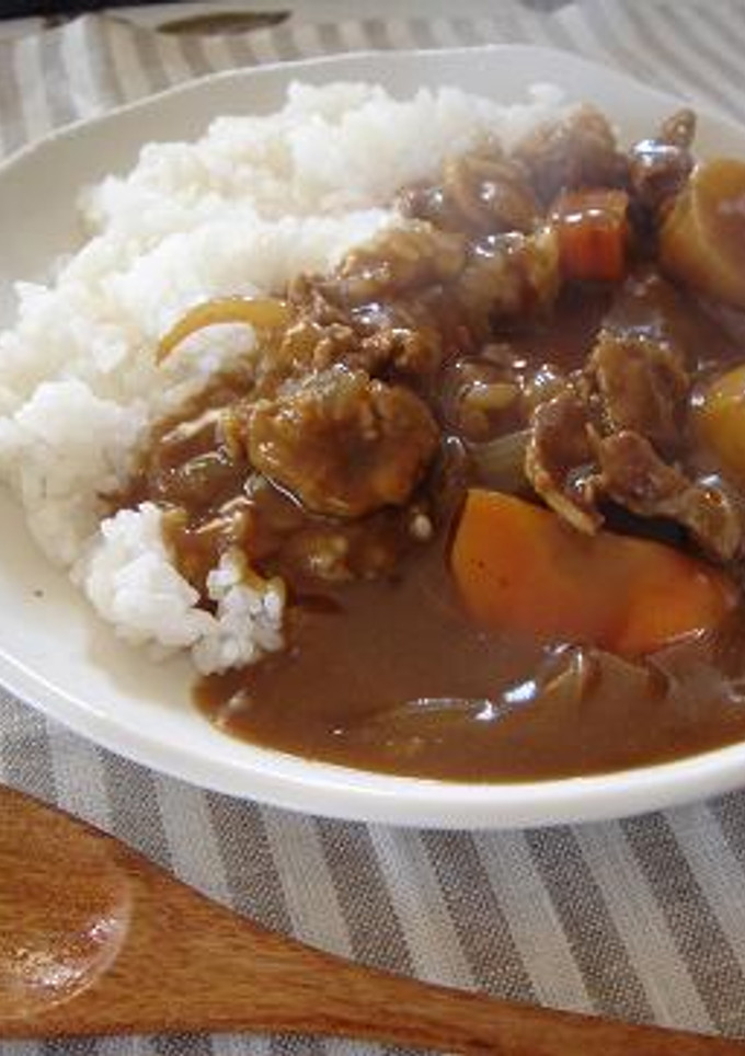 A picture of Homemade Restaurant-Style Pork Curry.
