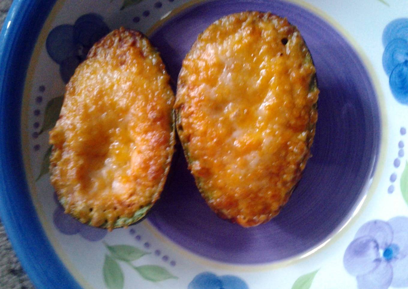 cheesy avacodo