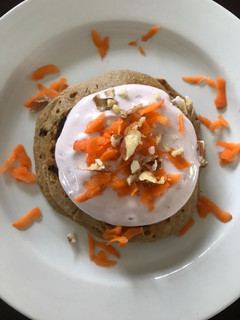 Una foto de Pancakes de zanahorias