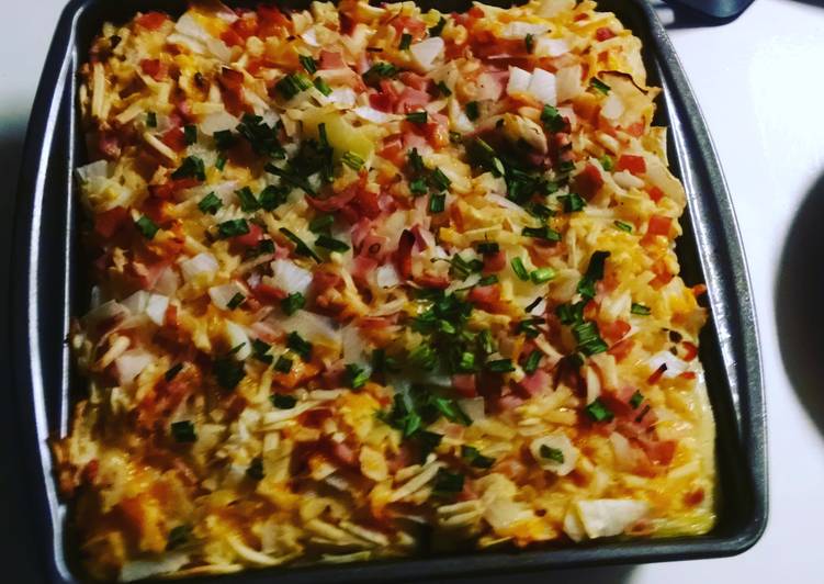 How to Make Recipe of Omelette Casserole Bake