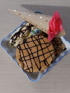 عکسی از دستور پن کیک موزی