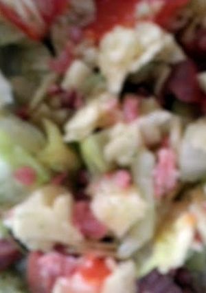 A picture of Lettuce & Leftovers Salad.