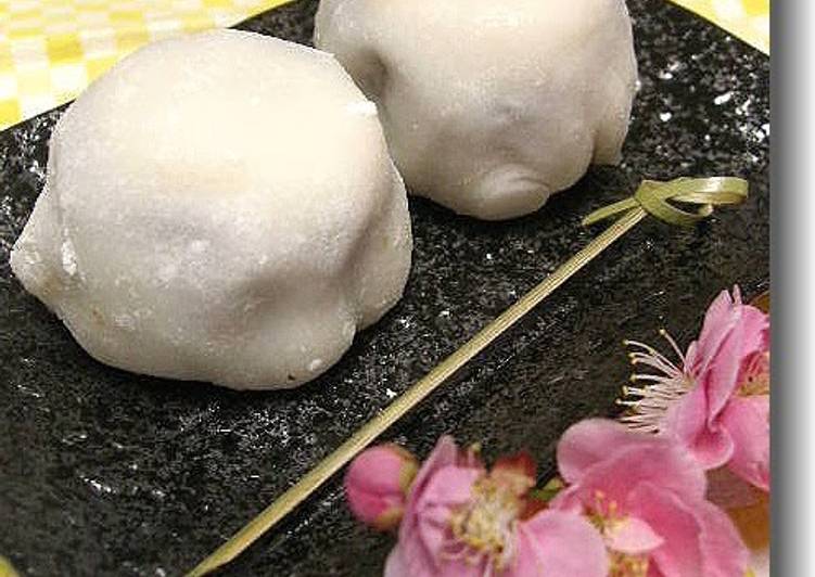 Recipe of Favorite Chocolate Banana Daifuku